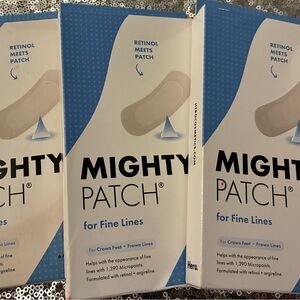 3 pack Bundle Retinol Meets Patch for Fine Lines - Blue and White